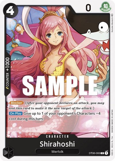 Shirahoshi #ST08-006 Starter Deck 8: Monkey.D.Luffy