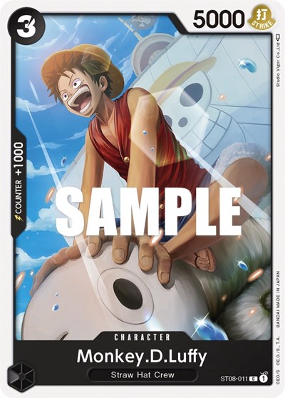Monkey.D.Luffy #ST08-011 Starter Deck 8: Monkey.D.Luffy