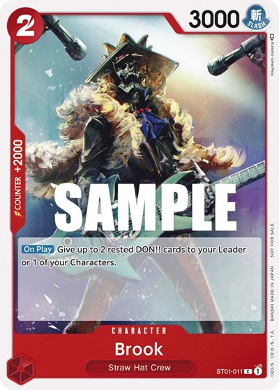 Brook (Tournament Pack Vol. 4) #ST01-011 One Piece Promotion Cards