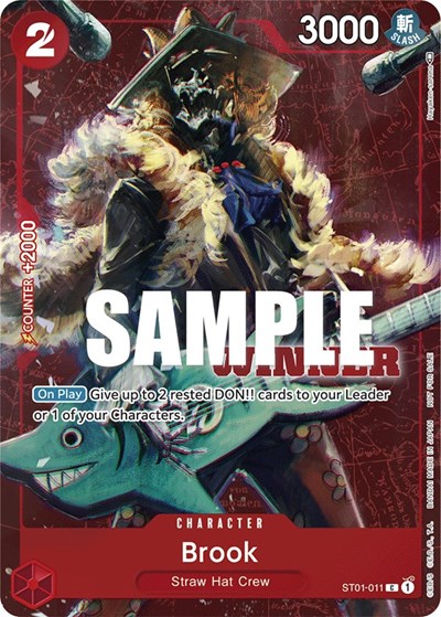 Brook (Winner Pack Vol. 4) #ST01-011 One Piece Promotion Cards