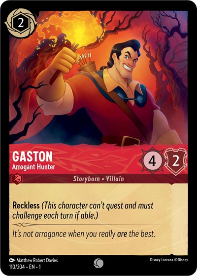 Gaston - Arrogant Hunter #110 The First Chapter