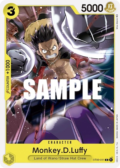 Monkey.D.Luffy #ST09-011 Starter Deck 9: Yamato