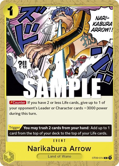 Narikabura Arrow #ST09-014 Starter Deck 9: Yamato
