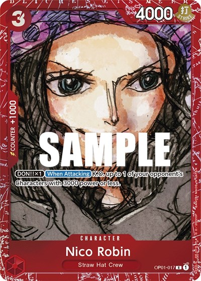 Nico Robin (Premium Card Collection -ONE PIECE FILM RED Edition-) #OP01-017 One Piece Promotion Cards