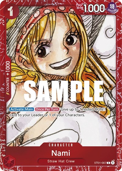 Nami (Premium Card Collection -ONE PIECE FILM RED Edition-) #ST01-007 One Piece Promotion Cards