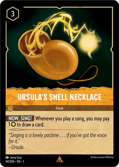 Ursula's Shell Necklace #34 The First Chapter