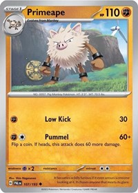 Primeape #107 Miscellaneous Cards & Products