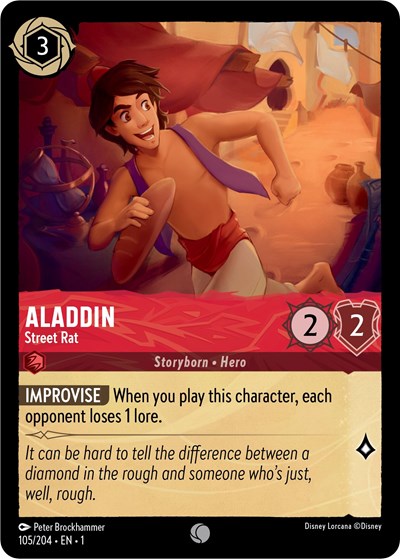 Aladdin - Street Rat #105 The First Chapter