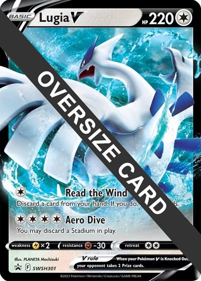 Lugia V #SWSH301 Jumbo Cards