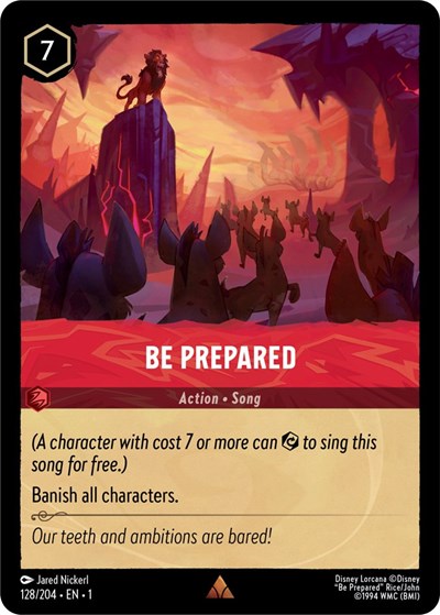 Be Prepared #128 The First Chapter