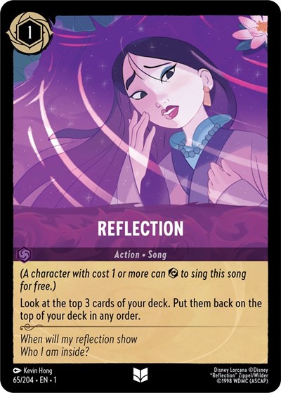 Reflection #65 The First Chapter
