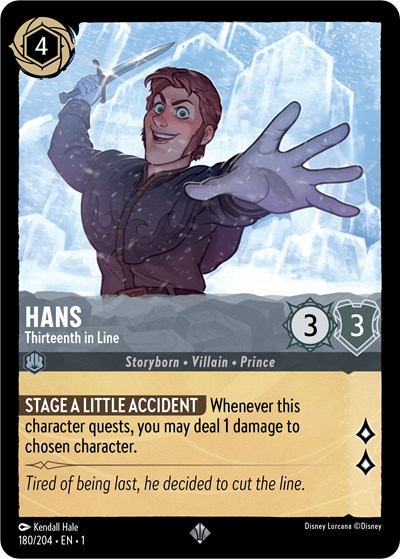 Hans - Thirteenth in Line #180 The First Chapter