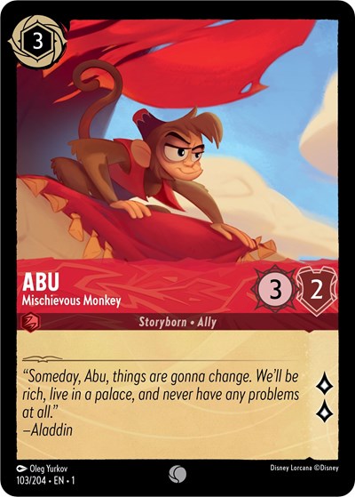 Abu - Mischievous Monkey #103 The First Chapter