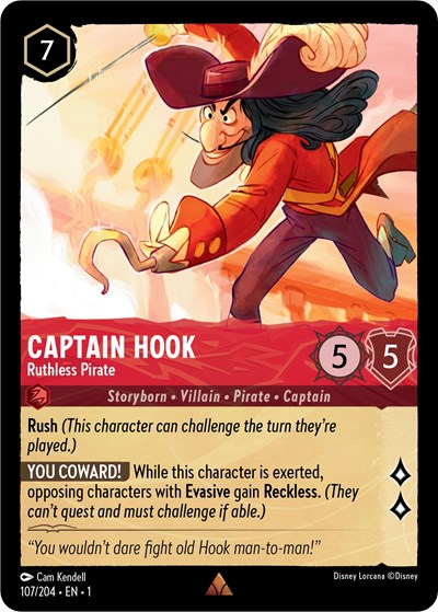 Captain Hook - Ruthless Pirate #107 The First Chapter