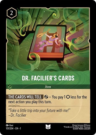 Dr. Facilier's Cards #101 The First Chapter