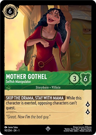 Mother Gothel - Selfish Manipulator #90 The First Chapter