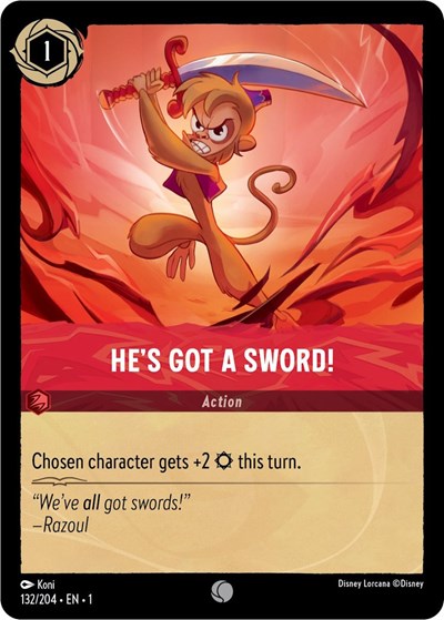 He's Got A Sword! #132 The First Chapter