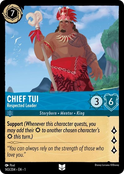 Chief Tui - Respected Leader #143 The First Chapter