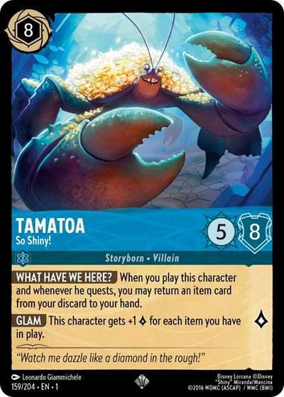 Tamatoa - So Shiny! #159 The First Chapter