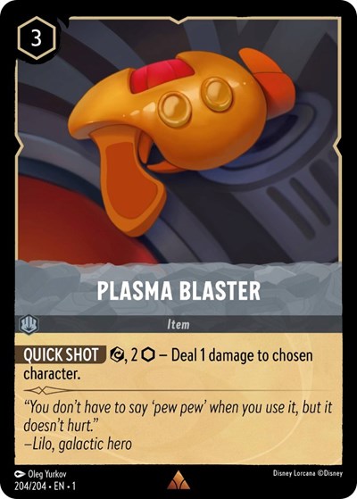 Plasma Blaster #204 The First Chapter