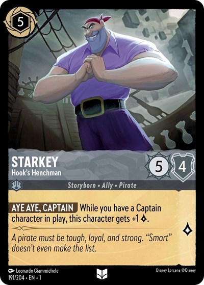 Starkey - Hook's Henchman #191 The First Chapter