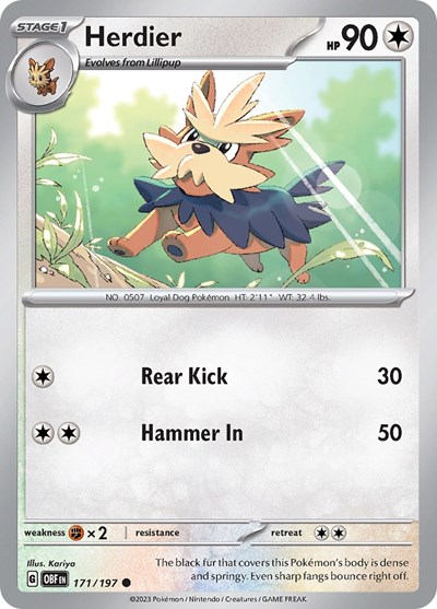 Herdier #171 Obsidian Flames
