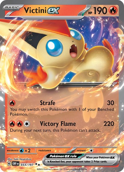 Victini ex #33 Obsidian Flames