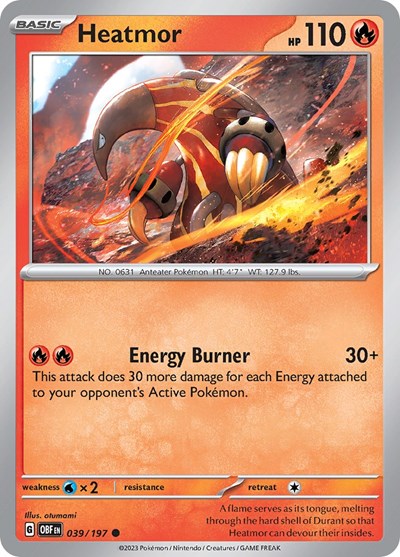 Heatmor #39 Obsidian Flames