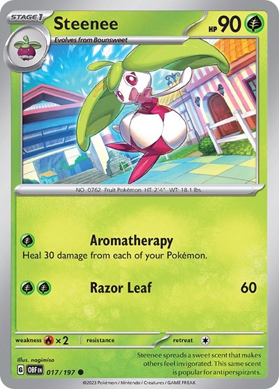 Steenee #17 Obsidian Flames