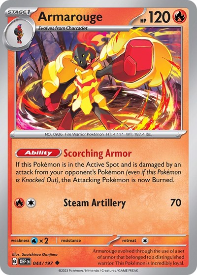 Armarouge #44 Obsidian Flames