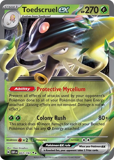 Toedscruel ex #22 Obsidian Flames