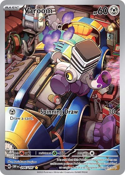 Varoom #206 Obsidian Flames