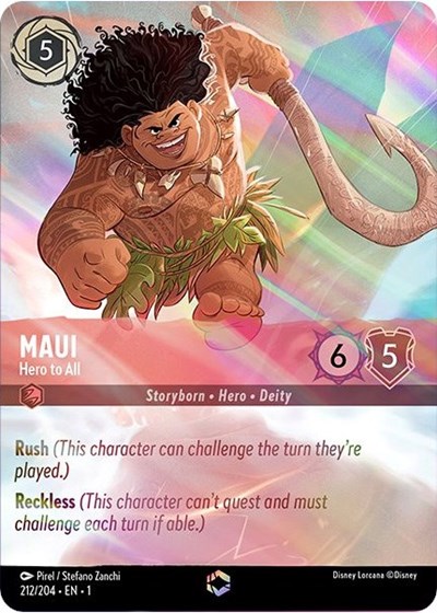 Maui - Hero to All (Enchanted) #212 The First Chapter