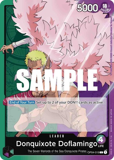 Donquixote Doflamingo #OP04-019 Kingdoms of Intrigue
