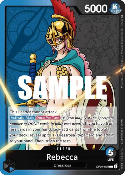 Rebecca #OP04-039 Kingdoms of Intrigue