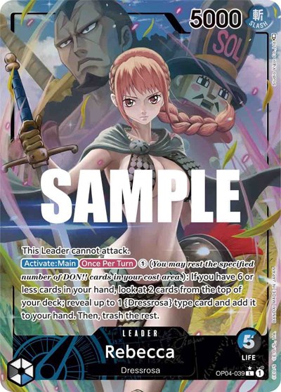 Rebecca (Alternate Art) #OP04-039 Kingdoms of Intrigue