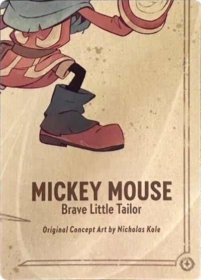 Mickey Mouse - Brave Little Tailor Puzzle Insert (Bottom Right) #promo The First Chapter