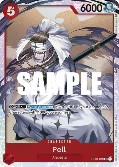 Pell #OP04-013 Kingdoms of Intrigue