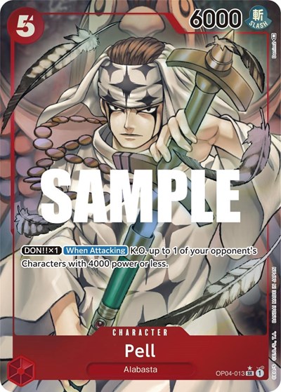 Pell (Alternate Art) #OP04-013 Kingdoms of Intrigue