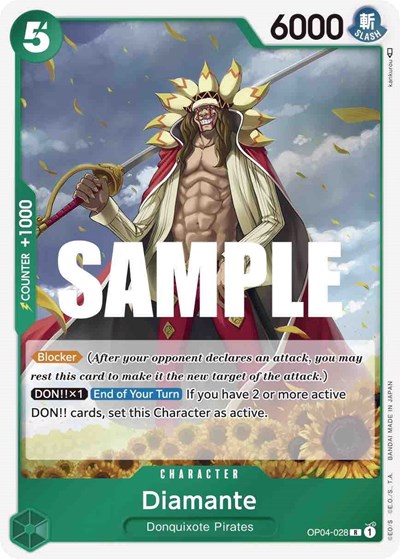 Diamante #OP04-028 Kingdoms of Intrigue
