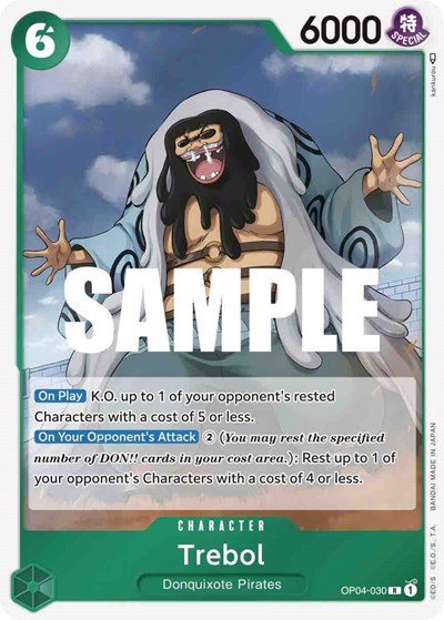 Trebol #OP04-030 Kingdoms of Intrigue