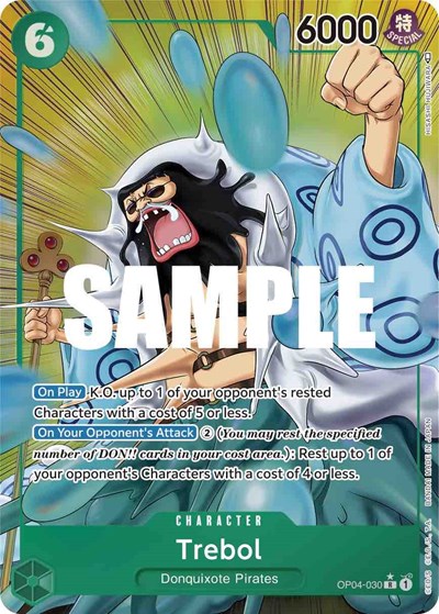 Trebol (Alternate Art) #OP04-030 Kingdoms of Intrigue