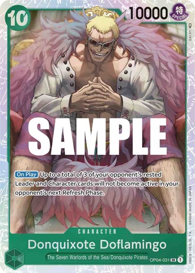 Donquixote Doflamingo #OP04-031 Kingdoms of Intrigue