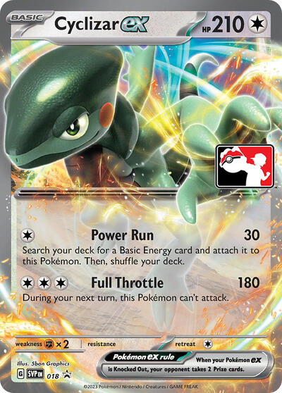 Cyclizar ex #18 Prize Pack Series Cards