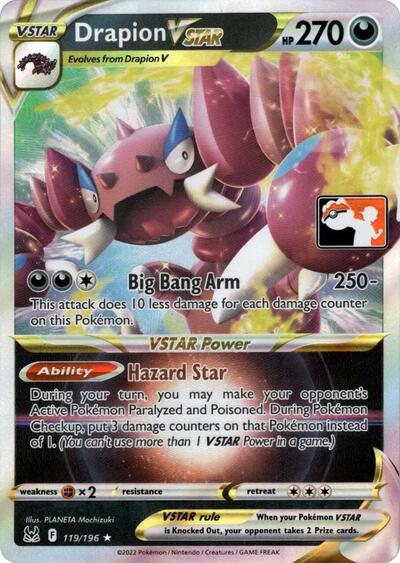 Drapion VSTAR #119 Prize Pack Series Cards