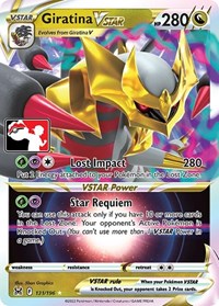 Giratina VSTAR #131 Prize Pack Series Cards