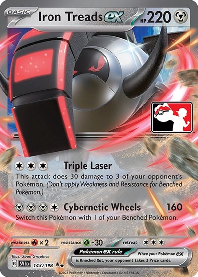 Iron Treads ex #143 Prize Pack Series Cards