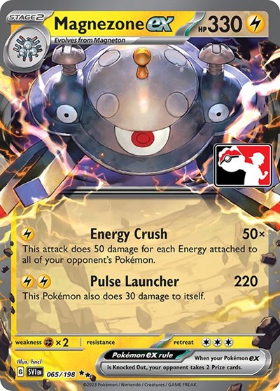 Magnezone ex #65 Prize Pack Series Cards