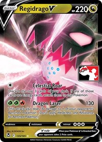 Regidrago V #135 Prize Pack Series Cards
