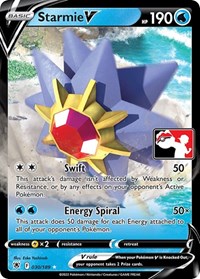 Starmie V #30 Prize Pack Series Cards